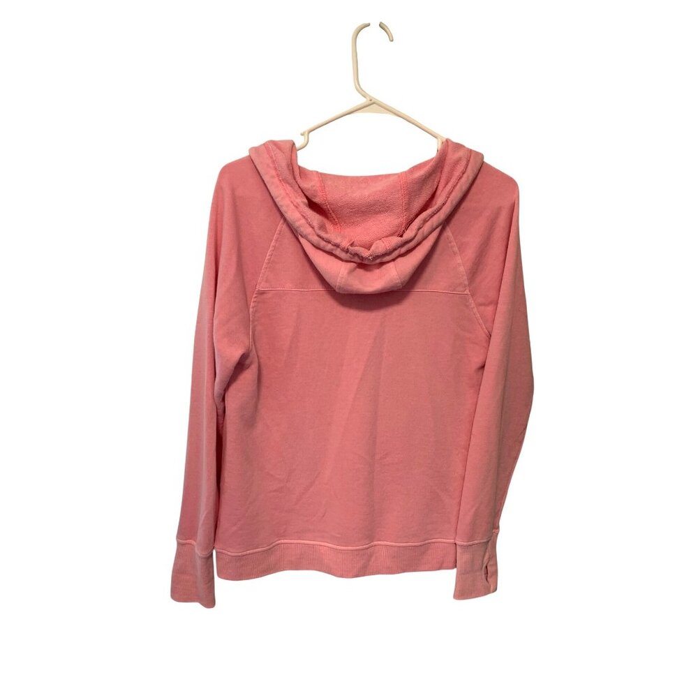 MRA Sport Pink Womens Size M Sweatshirt Hoodie Full Zip Thumbholes Long Sleeve A - Picture 4 of 4
